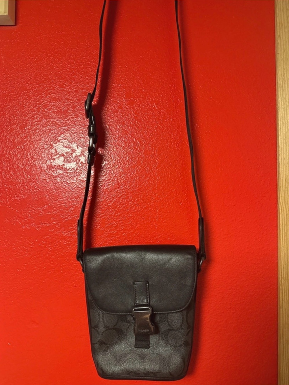 Coach Track Small Flap crossbody